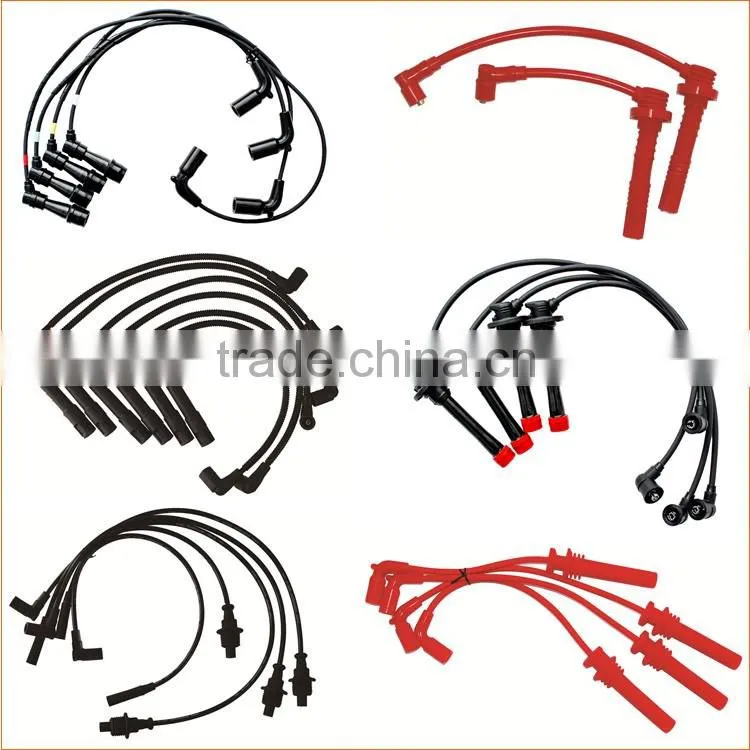 Jony High Voltage Ignition Cable Wire Set plug wire for VW