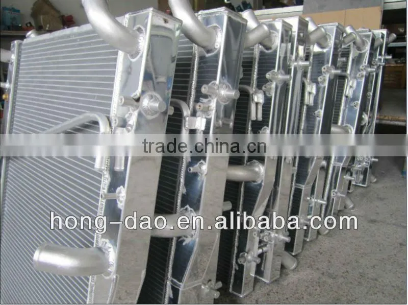 all aluminum car radiator FOR ISUZU 100P MT