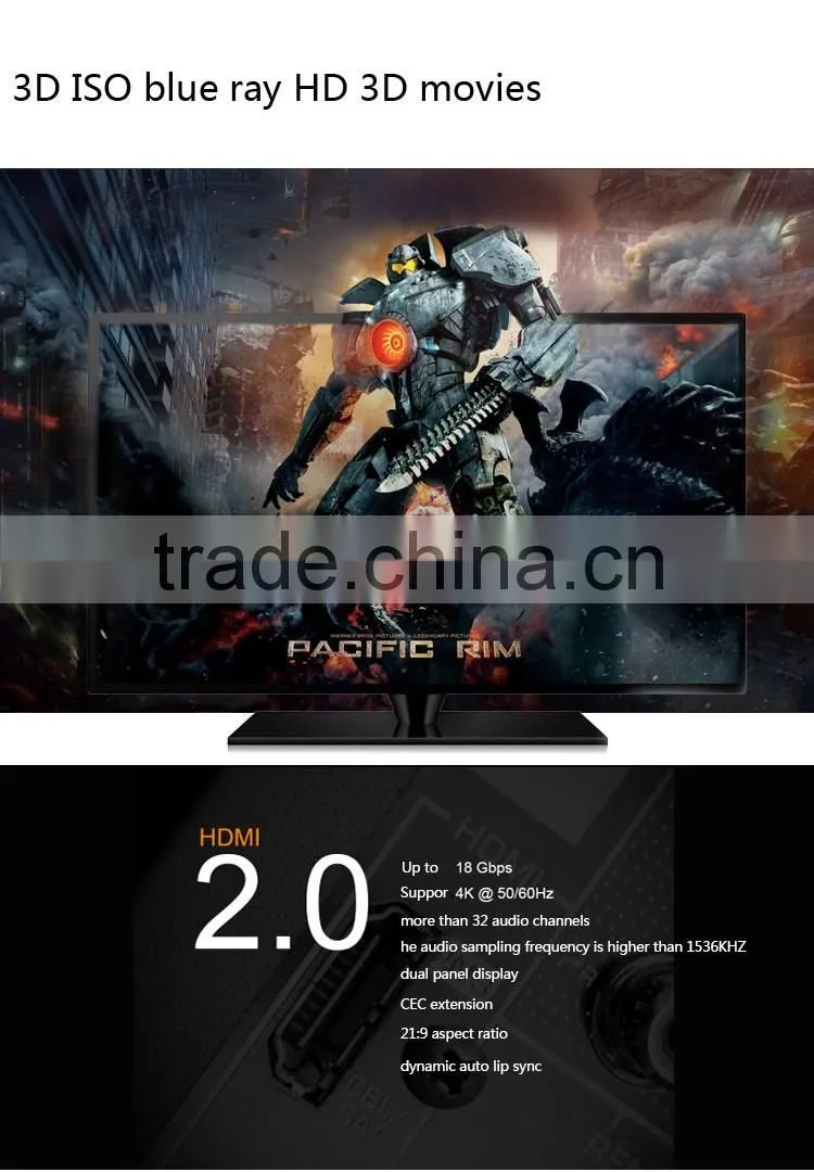 2015 Android 5.1 mini PC RK3368 Octa Core AP6335 android Smart tv box 2G RAM 16G ROM smart TV box WiFi 4K*2K 1080P