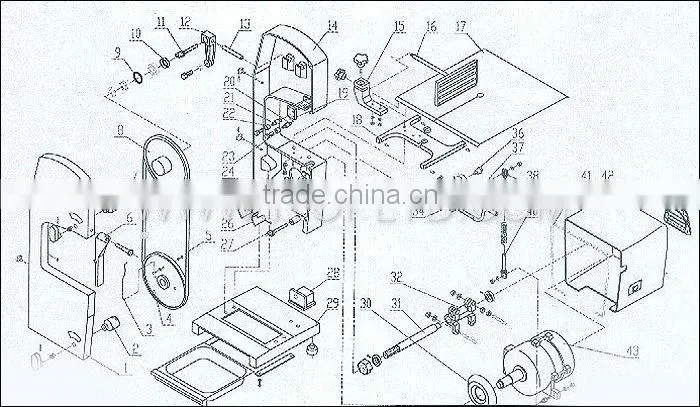 JG210B electric bone saw/chicken bone scissors for cutting bone/meat bone saw machine