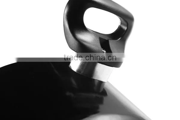 Aluminm nonstick cooking pot with spiral bottom