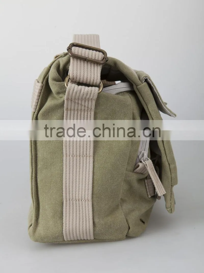 Caden Canvas Functional Camera Large Shoulder bag