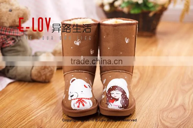 NO.U001LHot sales high quality and cheap snow boots
