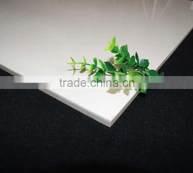 Low price super white nano polished porcelain tiles,cheap super glossy white polished porcelain tile