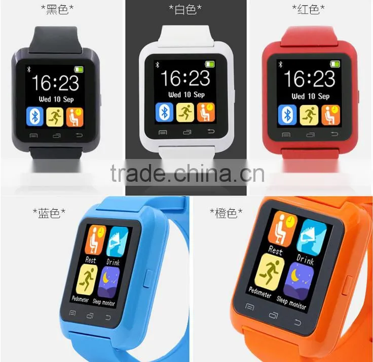 2016 new arrived intelligent Bluetooth smart watch phone U80