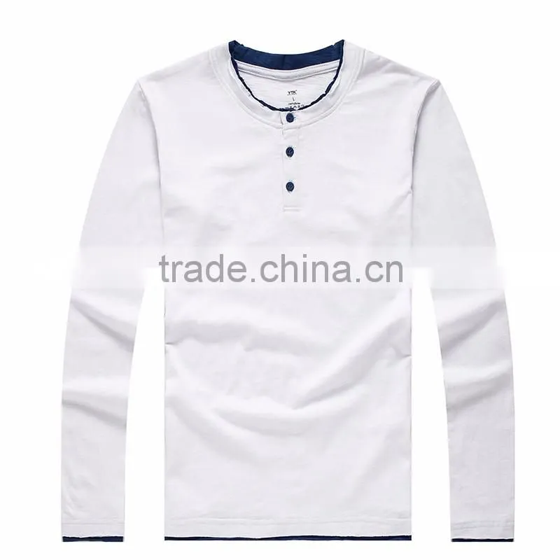 New arrive fashion dress clothes mens shirts t shirt with layered