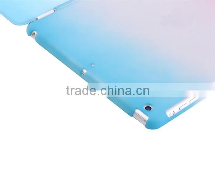 Alibaba Hot Selling Fashion Iridescent Flip Case for iPad Pro 9.7"