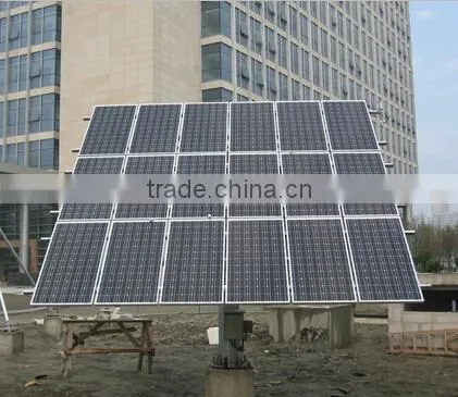 Two axis solar tracking system 5KW