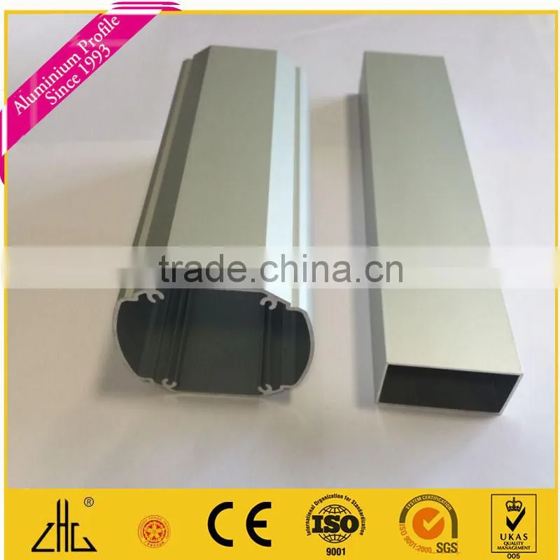 TOP! anodized silver matt profile, high quality anodized silver white with sand, anodized aluminium housing