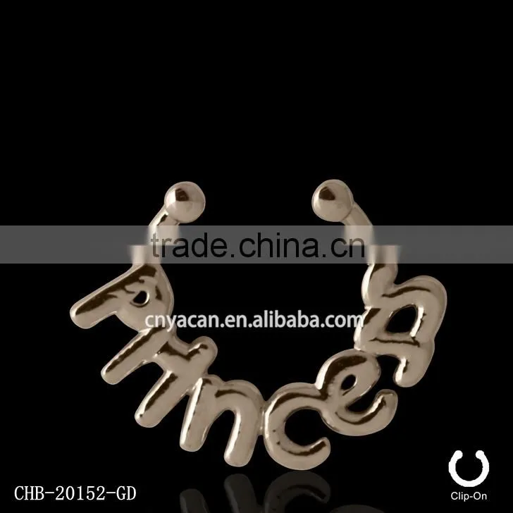 Hot Saling Non-piercing Septum Nose Clip-on Open Nose Ring
