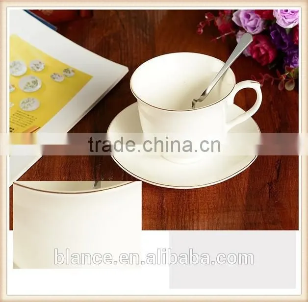 ceramic coffee cup set for one person use in old fashioned english style