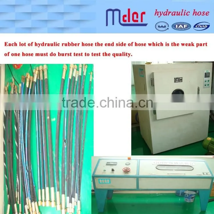 SAE 100 R1AT R2AT two steel wire braided high pressure water hose