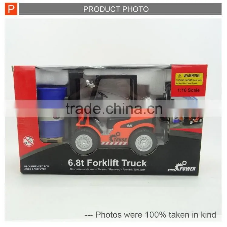 Hot sale kids rc toy remote control forklift truck for kids