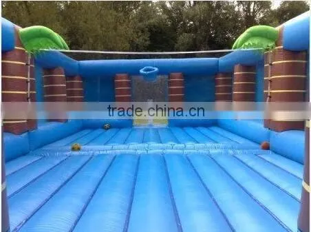 inflatable volleyball court