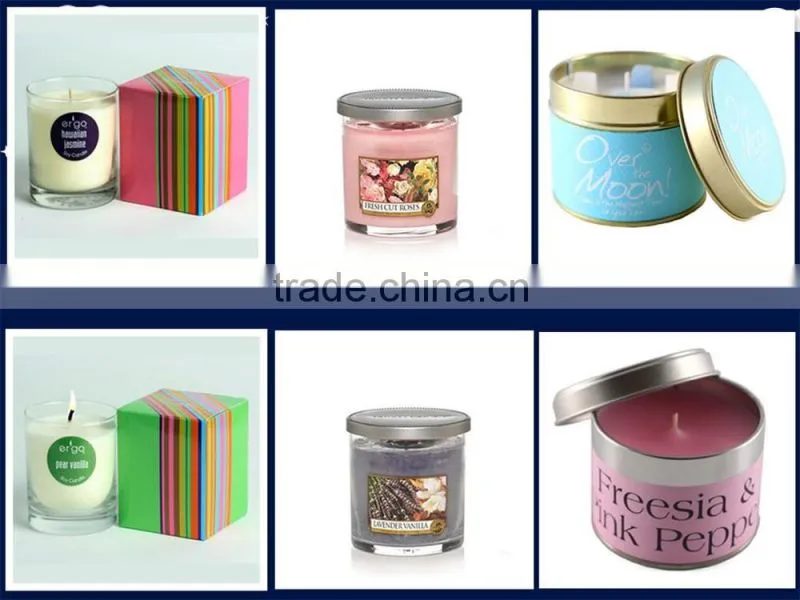 Luxury Fragrance Soy Glass Jar Candle Set
