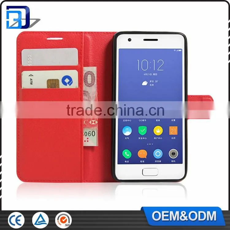 Bulk Buy From China Litchi Design Credit Card Wallet Stand Flip Leather Case For Lenovo Zuk Z2 Mobile Phone Cover