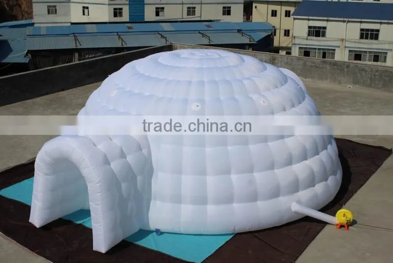 Giant Inflatable Igloo Marquee Dome/Inflatable Tent with Door