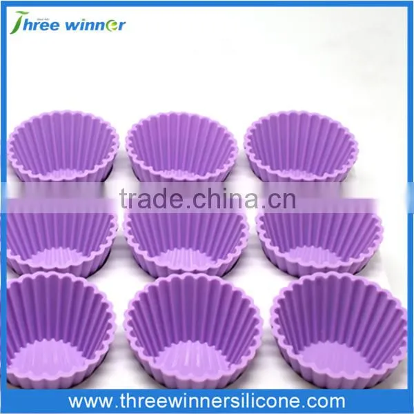 High quality custom kitchen accessories silicone cup cake molds