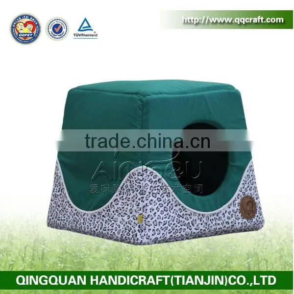 foam pet house & pet bed crib & plush animal shaped pet bed