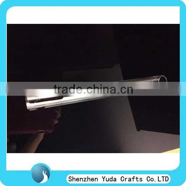 oem design transparent plexiglass pipe, cast acrylic tube display extruded clear plastic tubes