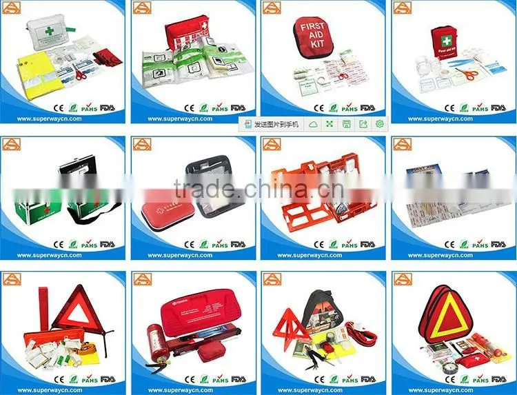 Family first aid kit redcross OEM contents CE FDA approved