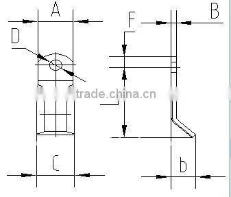 Italy maschio company farm small straw flail cutter