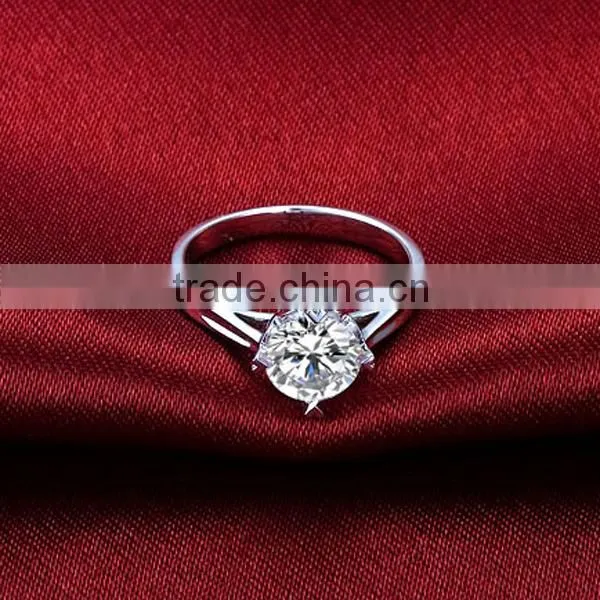 2016 Wholesales Vogue 925 Sterling Silver Four Heart Ring