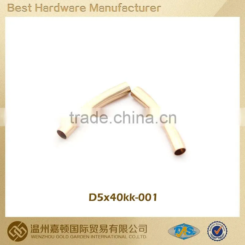 Copper pipe , copper accesories for Apparel Shoe lacing,40mm Length
