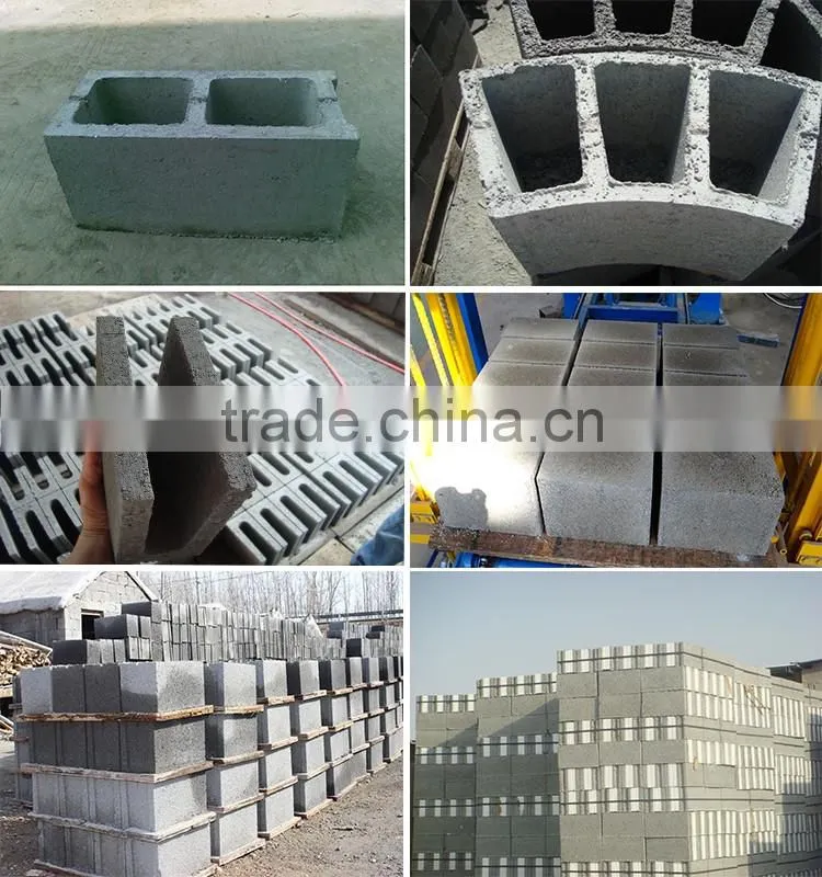20 years experience Dongyue factory mobile cement block making machine QT40-3B