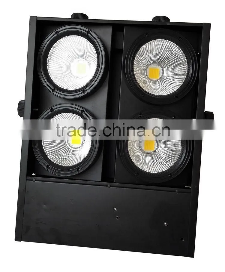 4*100Watt Factory Direct Sale 4*100W RGBWA+UV 6IN1 COB LED 4Eye Audience Blinder Light