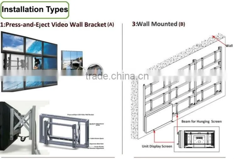 47 inch 2X2 led video wall on sale