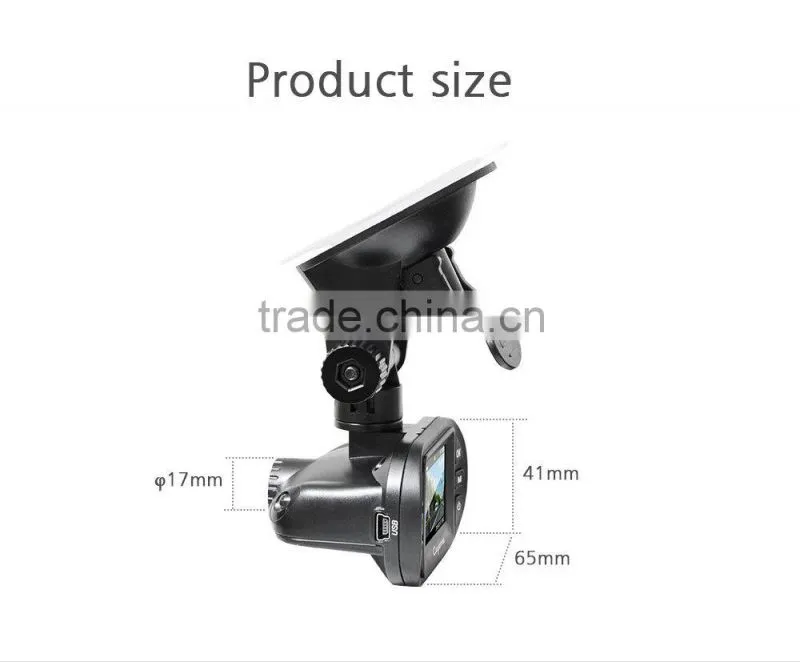 1080p Full HD Manual Car Camera HD DVR with Seamless Loop Recording