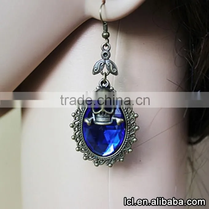 Best quality single stone earring designs, low price dangle earrings jewellery
