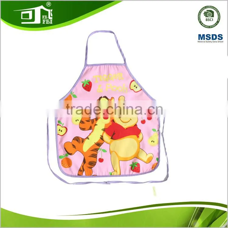 kid's cartoon bib are pinafore apron