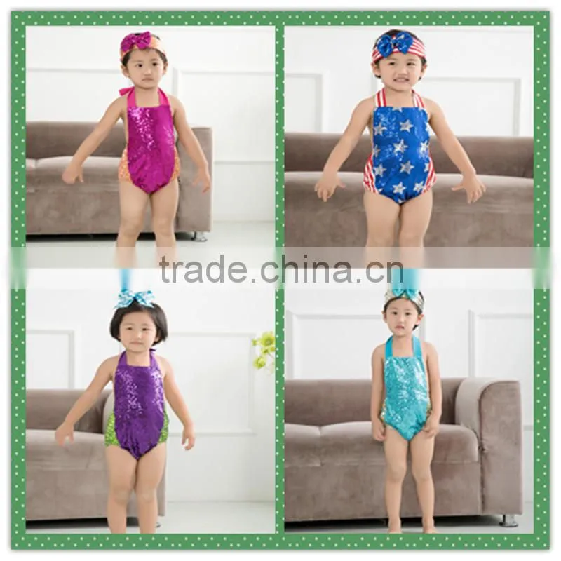 New style hot sale Wholesale children's boutique clothing baby adjustable seaside bella rompe
