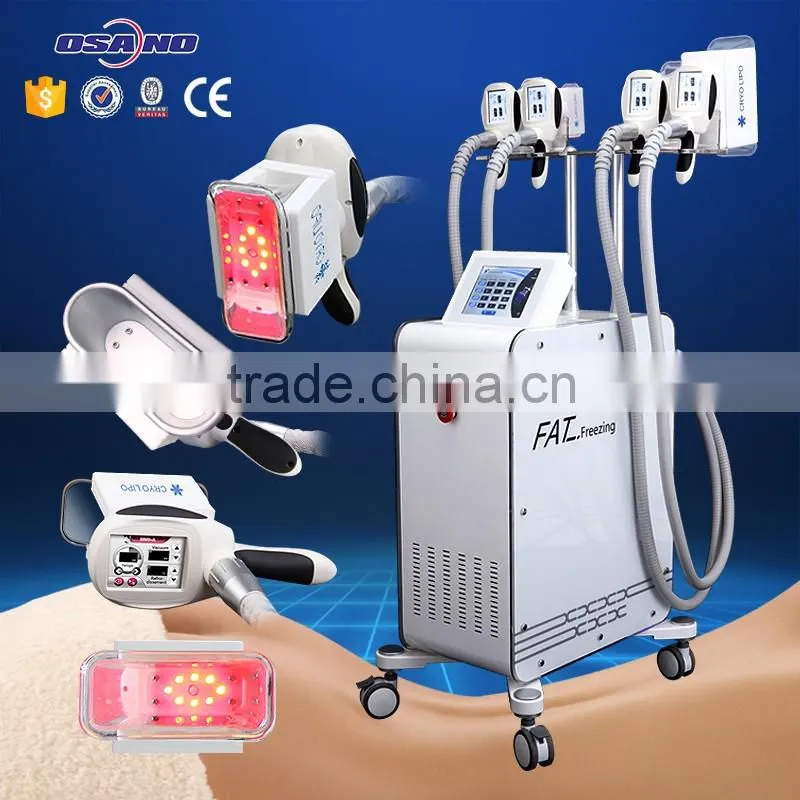 Fat Freezing Cryotherapy Body Slimming Machine 5 Handles For Optional
