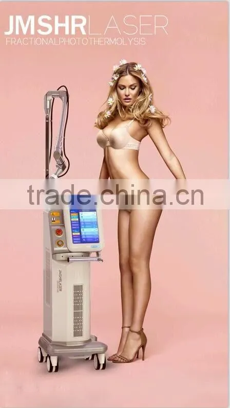 Portable CO2 fractional laser acne scar removal