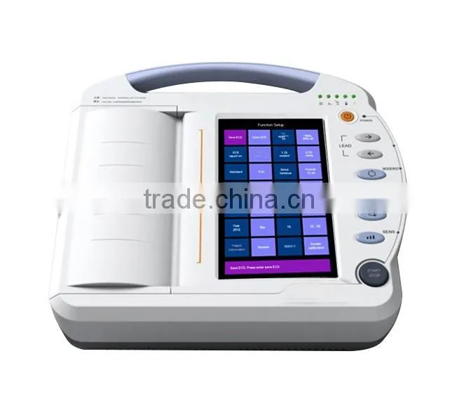Hot sale automatic protable ecg machine 12-channel ECG EKG