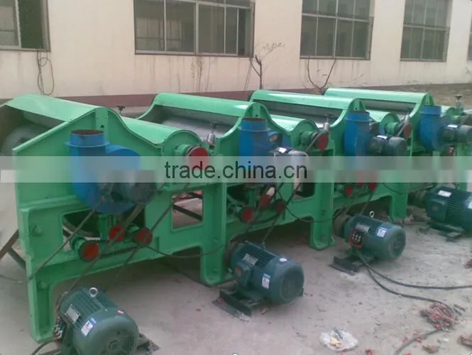 hot selling cotton opening machine/cotton opening equipment/fibre opening machine/cotton cleaning machine/yarn tearing machine