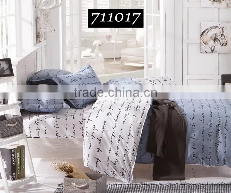 Gray modern gray series bedding sets queen twin full size bed sheet set bedclothes Quilt Duvet cover set