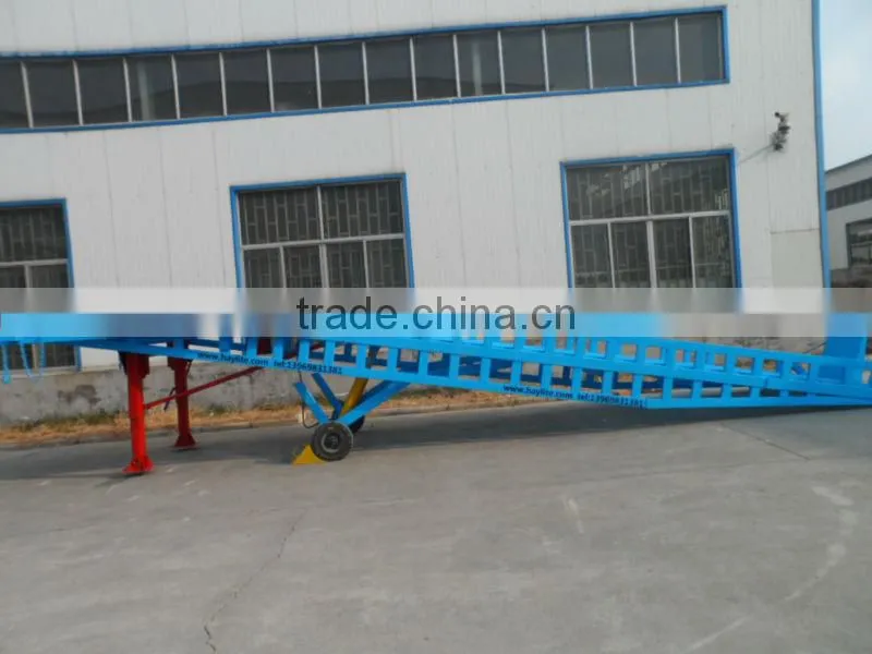 10T ajustable container loading equipment