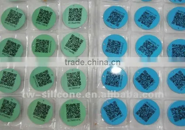 OEM Stainless steel metal tag id tags with engraved logo