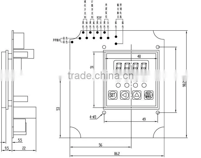 CON01002 Pump controller water level controller magnetic controller