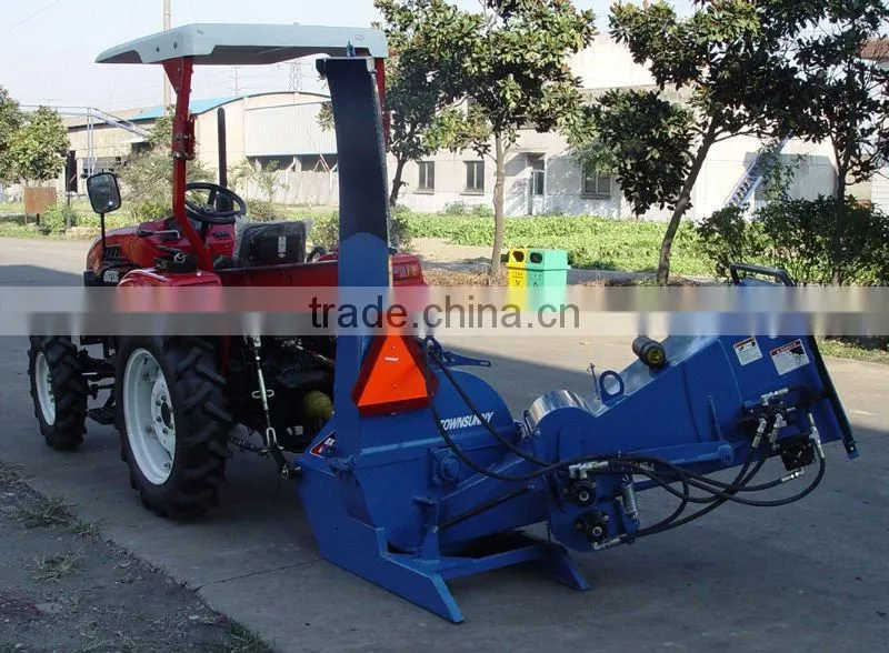 Self--feeding wood chipper with CE for sale