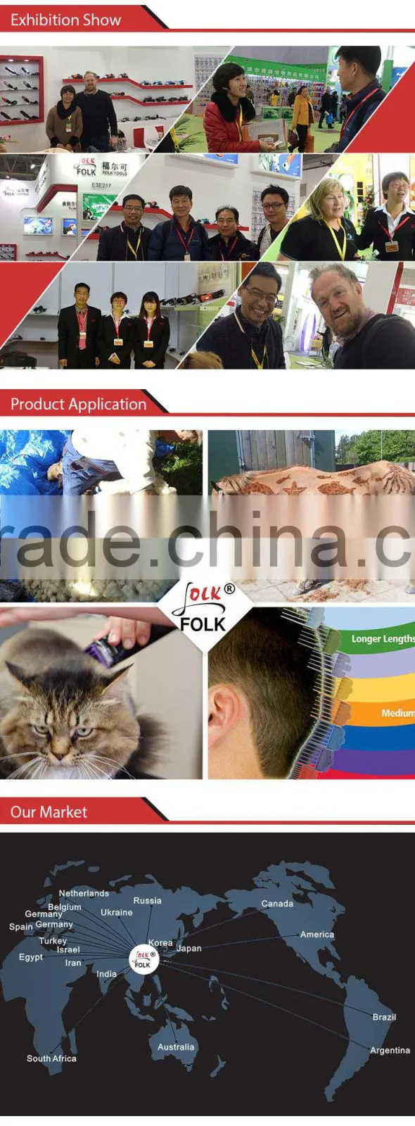 Good gloss pet grooming products hair clipper blade wtih warranty 1 years