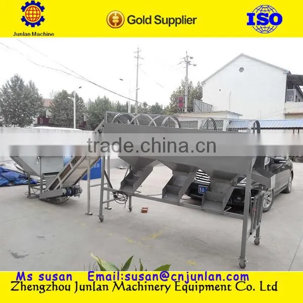 industrial garlic peeling and grading machine +8618637188608