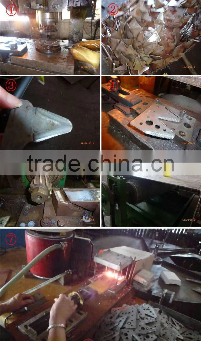 professional blade combine spare parts