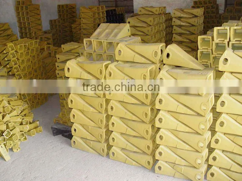 Construction machinery excavator spare part bucket teeth and adapter