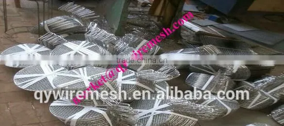Factory BBQ mesh Perforated crimped wire mesh for barbecue with best price and quality
