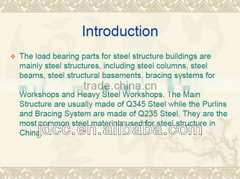 Construction design steel structure warehouse shed